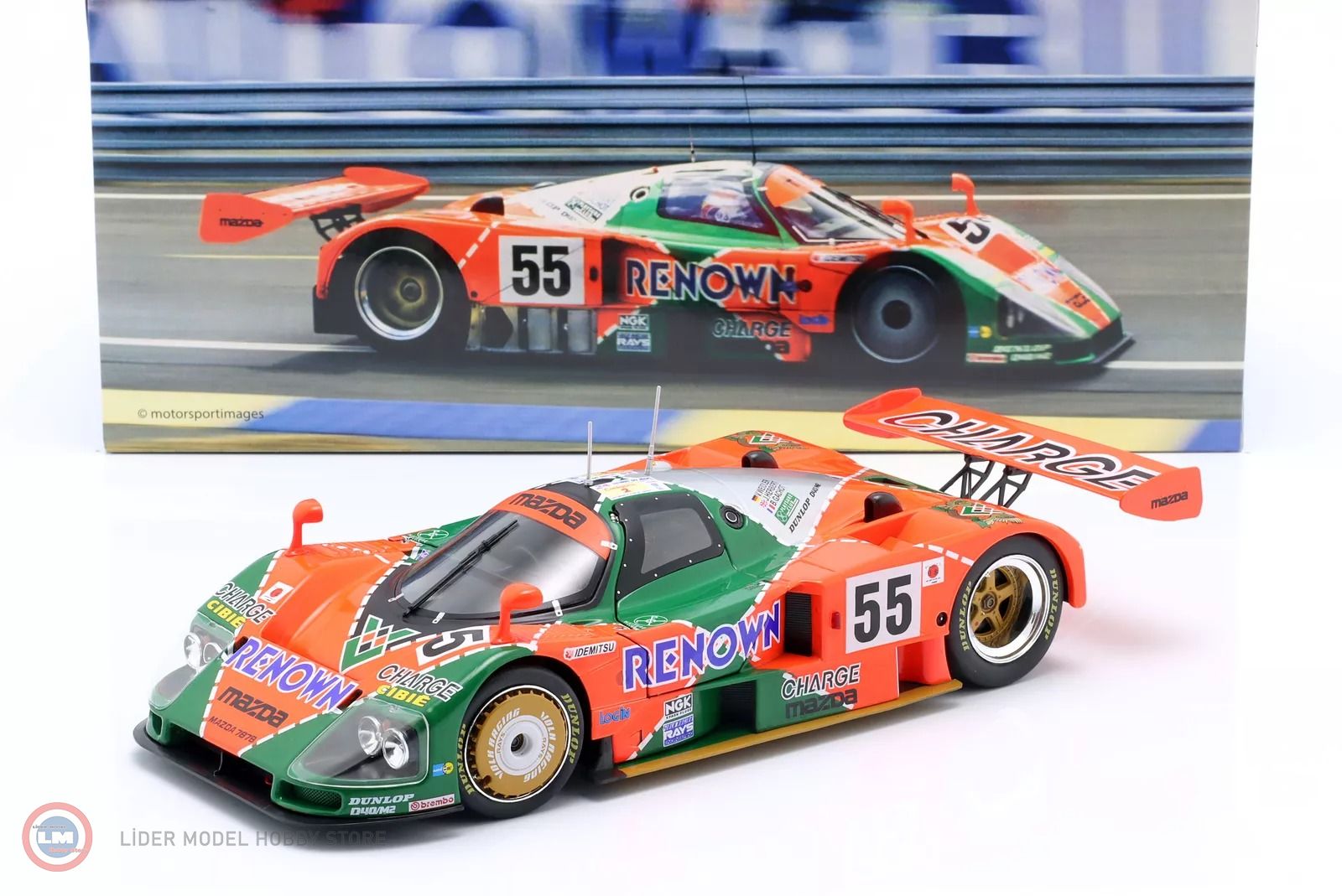 1:18 WERK83 1991 Mazda 787B #55 Winner 24h LeMans