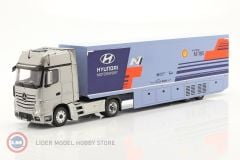 1:43 2019 Mercedes Benz Actros MP4 ''Hyundai Motorsport'' WRC Motorsport Araç Taşıyıcı
