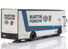 1:18 Mercedes Benz Renntransporter '' Martini Porsche Racing ''