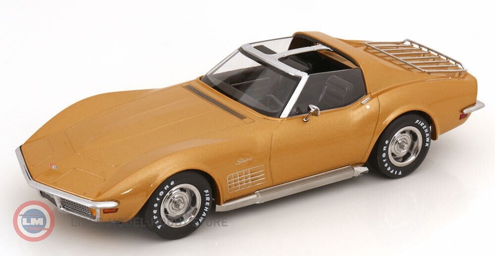 1:18 KK Scale 1972 Chevrolet Corvette C3  with removable roof parts