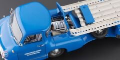 1:18 1955 Mercedes-Benz Racing Car Transporter, Le Mans '' The Blue Wonder''
