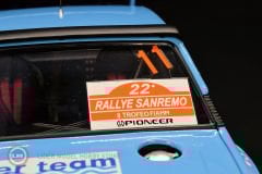 1:18 1978 Fiat 131 Abarth Rally KYO8376C0 1980 Fiat 131 Abarth #11 Rallye Sanremo