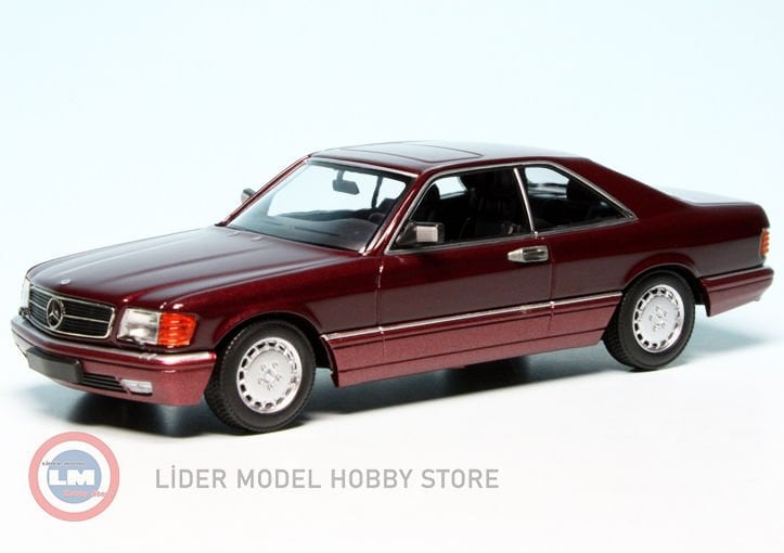 1:43 Maxichamps 1980 Mercedes Benz 560 SEC (C126)