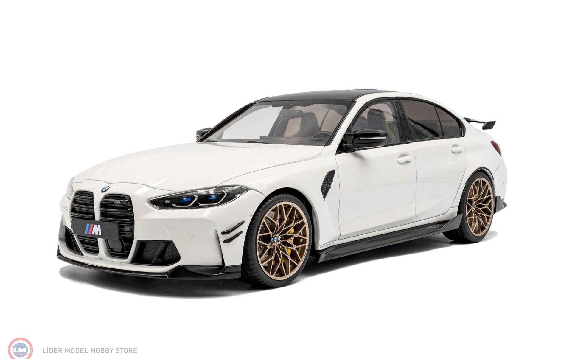 1:18 Solido 2024 BMW M3 G80 PERFORMANCE PARTS - white