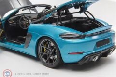 1:18 Minichamps 2024 Porsche 718 Spyder RS Ipanema Blue