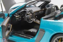 1:18 Minichamps 2024 Porsche 718 Spyder RS Ipanema Blue
