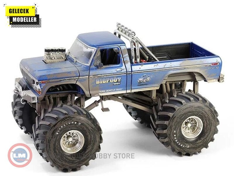 1:18 Greenlight 1974 Ford Kings of Crunch - Bigfoot #1 F-250 Monster Truck
