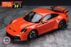 1:18 2021 Porsche 911 992 GT3 Orange/ Black Wheels