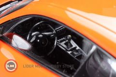 1:18 2021 Porsche 911 992 GT3 Orange/ Black Wheels