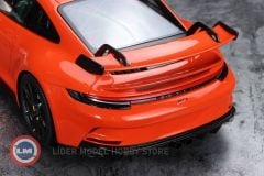 1:18 2021 Porsche 911 992 GT3 Orange/ Black Wheels