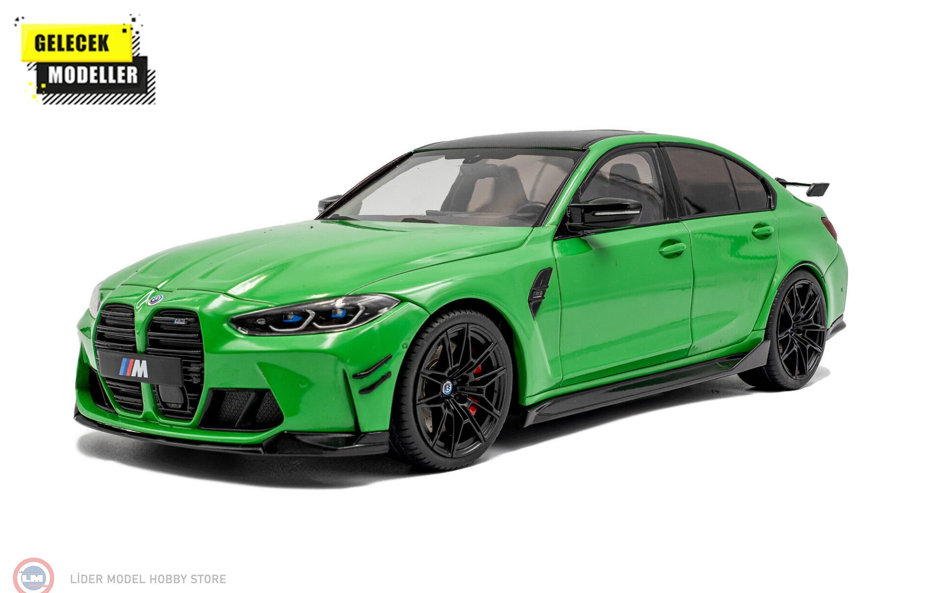 1:18 Solido 2024 BMW M3 G80 PERFORMANCE PARTS - green