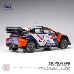 1:18 IXO Hyundai i20 N Rally1 Rally Chile 2024 - #8