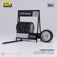1:18 IXO OZ Racing, Standlı Jant Lastik Seti
