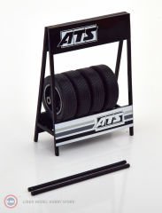 1:18 ATS Standlı Jant Lastik Seti