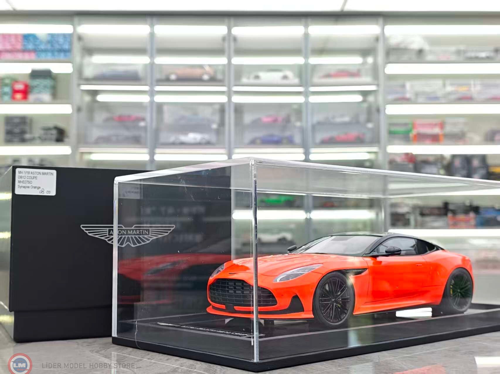 1:18 Motorhelix 2023 Aston Martin DB12 Coupe Orange
