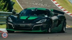 1:18 GT Spirit 2023 RIMAC NEVERA RECORD BLACK