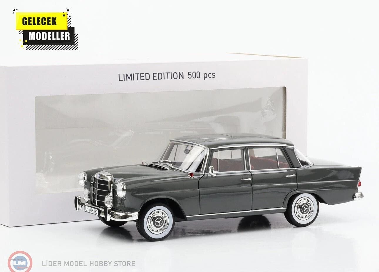 1:18 Norev 1964 Mercedes Benz 190D W110 - grey