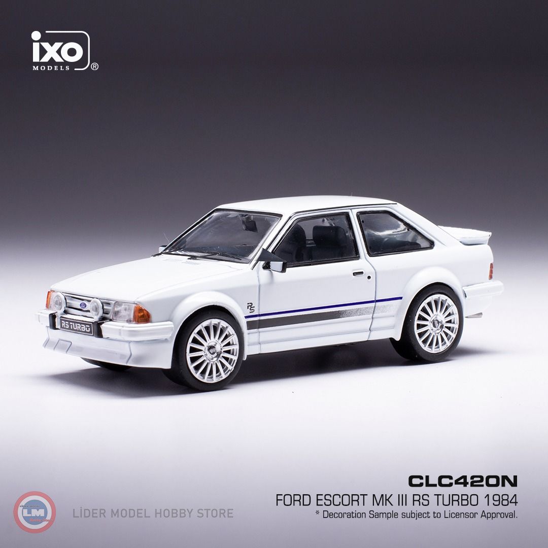 1:43 1984 Ford Escort MK III RS Turbo