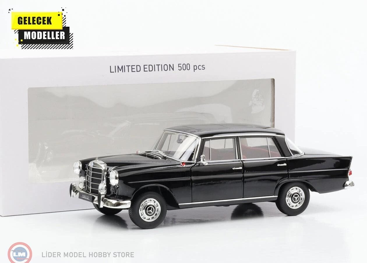 1:18 Norev 1964 Mercedes Benz 190D W110 - black