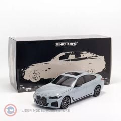 1:18 Minichamps 2022 BMW i4 M50 Brooklyn Grey