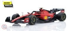 1:18 Burago  Ferrari SF-23 F1 #55 CARLOS SAINZ SEASON CAR Formula 1  2023