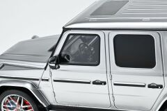 1:18 BBA 2025 Mercedes Benz G63 AMG (Tungsten Steel Silver)