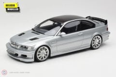 1:18 OTTO 2001 BMW E46 M3 GTR Street Titan Silver