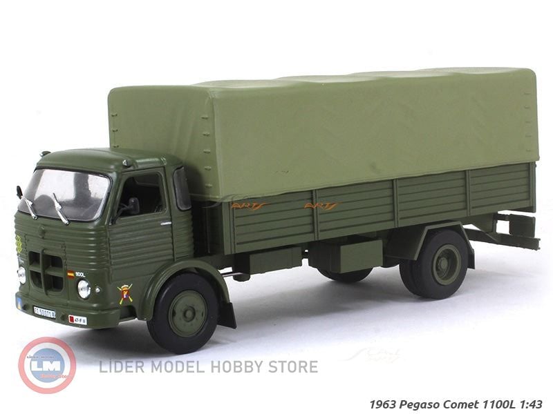 1:43 1963 Pegaso Comet 1100 L (Military)