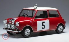 1:18 1965 Mini Cooper S #5 Winner Rally Rac