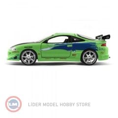1:24 1995 BRIAN'S Mitsubishi Eclipse Green The Fast & Furious