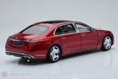 1:18 Almost Real 2021 Mercedes Benz MAYBACH-S-CLASS- Patagonia Red