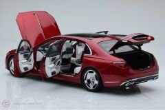 1:18 Almost Real 2021 Mercedes Benz MAYBACH-S-CLASS- Patagonia Red