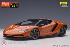 1:18 Autoart 2016 Lamborghini Centenario (Arancio Argos)