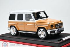 1:18 BBA 2025 Mercedes Benz G63 AMG Latte Two Tone