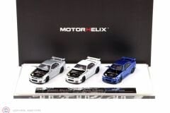1:64 Motorhelix Nissan Skyline GT-R R34 Nismo Car Set Limited 499