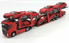 1:43 2016 Volvo FH4 500 Truck Car Transporter