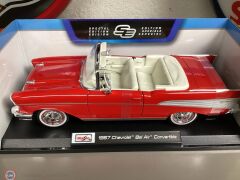 1:18 Maisto 1957 Chevrolet Bel Air Convertible