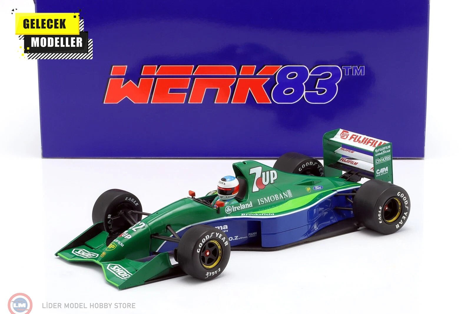 1:18 WERK83 Jordan 191 #32 Free Practice - Michael Schumacher