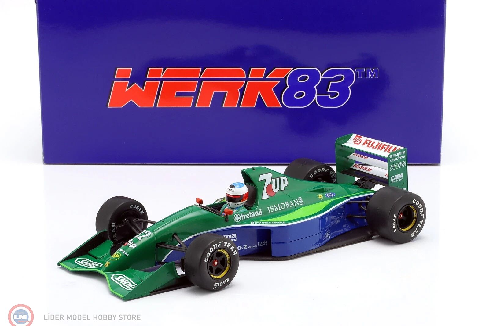 1:18 WERK83 Jordan 191 #32 Free Practice - Michael Schumacher