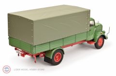 1:18 Schuco 1950 Mercedes Benz L3500 Flatbed truck with tarpaulin