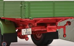 1:18 Schuco 1950 Mercedes Benz L3500 Flatbed truck with tarpaulin