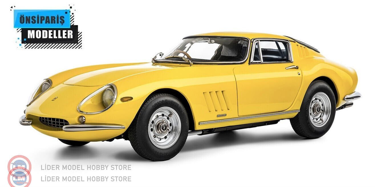 1:18 1966 Ferrari 275 GTBC,  Modena-Yellow