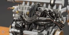 1:18 CMC Mercedes Benz 300 SLR Engine, Showcase included