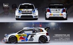 1:18 2013 Volkswagen Polo R WRC #8 Rallye