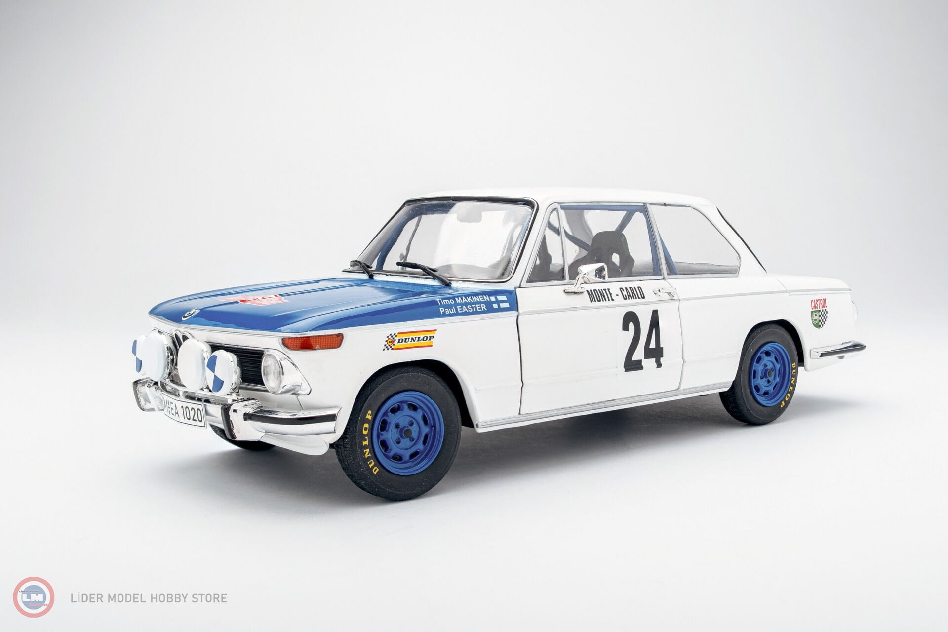 1:18 Solido BMW 2002 Ti #24 Rallye Monte Carlo 1969