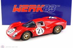 1:12 WERK83 Ferrari 330 P4 #21 2nd 24h LeMans 1967 Scarfiotti, Parkes