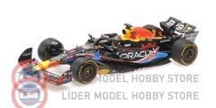 1:18 Minichamps 2023 Oracle Red Bull Racing RB19 #1 - Max Verstappen Winner Austin GP