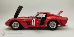 1:18 1962 Ferrari 250 GTO, LHD, Chassis #3987 Winner 1000km Paris #1
