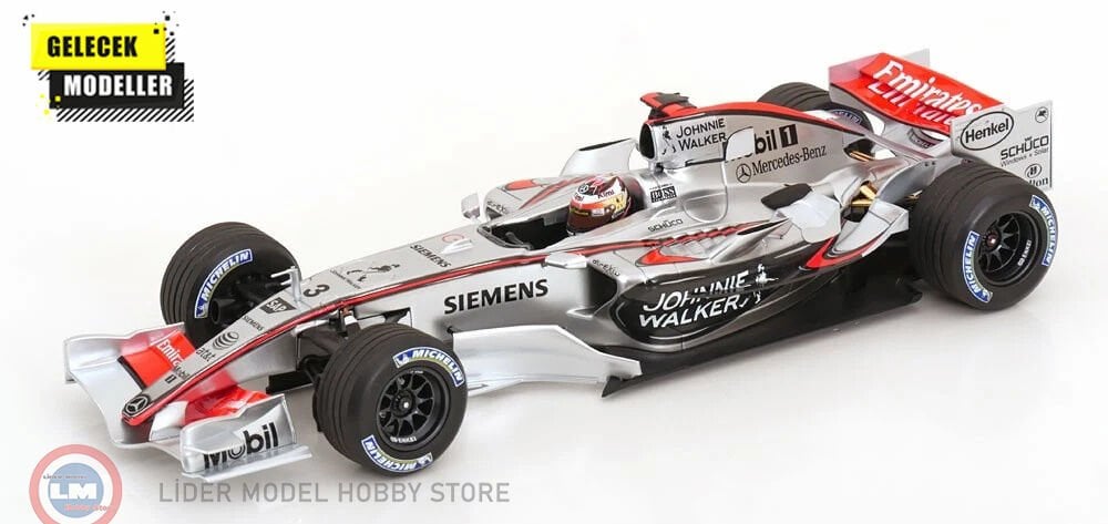 1:18 Minichamps 2006 Mclaren MERCEDES MP421 #3 - KIMI RAEIKKOENEN