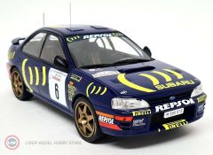 1:18 1995 Subaru Impreza 555 #6 Rallye WM Tour de Corse